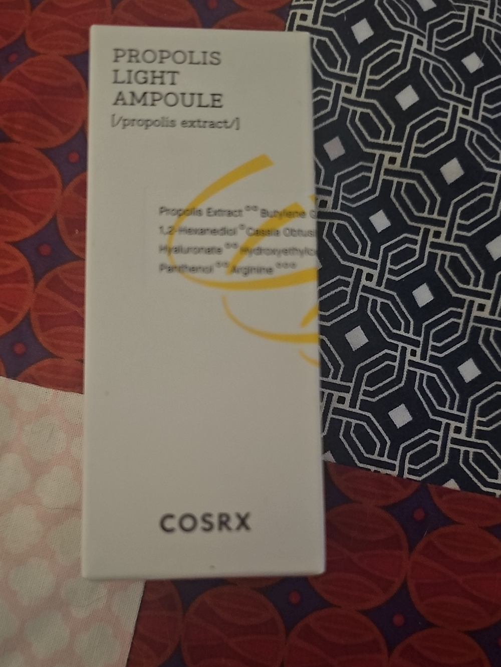 COS Brand White Packaging with Yellow Accent
